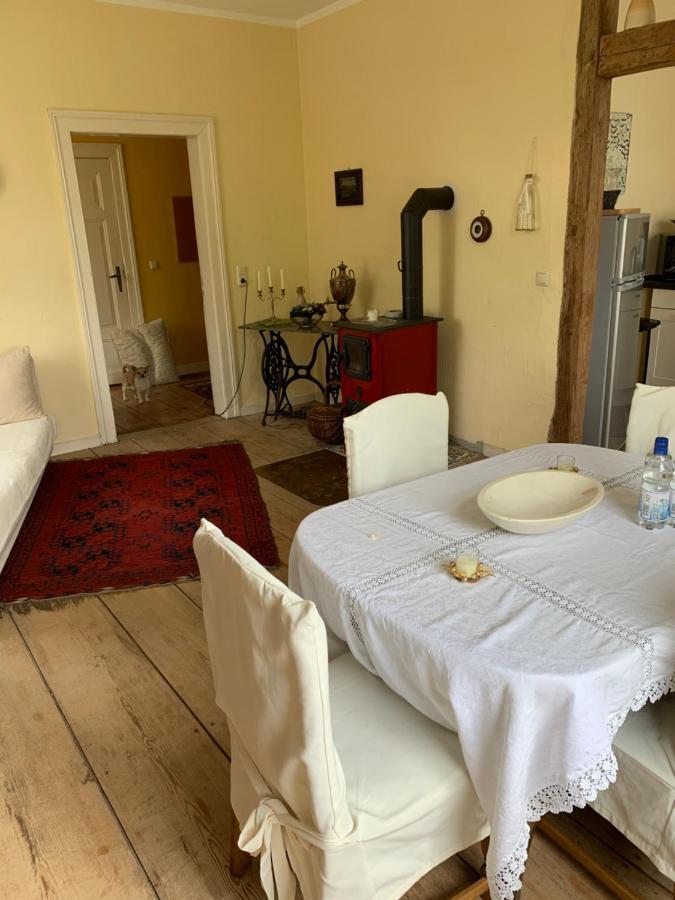 Appartement Gutshaus Schwarzenhof à Dargun Extérieur photo